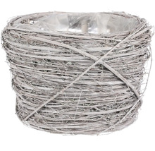 Kvetináč z prútia