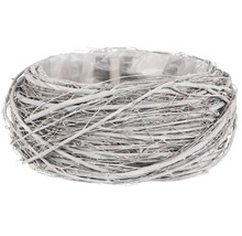 Dekoratívna kvetinová misa z konárov