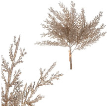 Dekoratívna umelá ihličnatá vetva na sezónne dekorácie