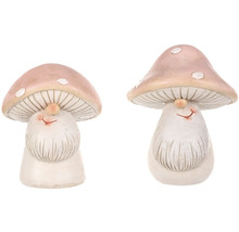 Dve hubové figúrky do záhrady