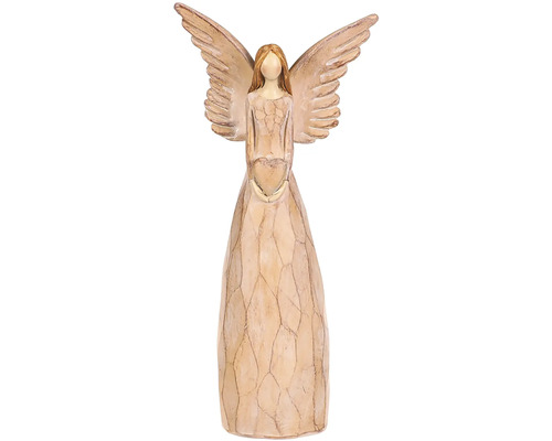 Dekoratívny anjel s figúrkou srdca