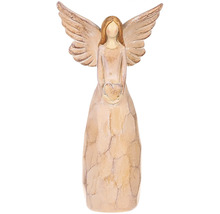 Dekoratívna anjelská figúrka so srdcom