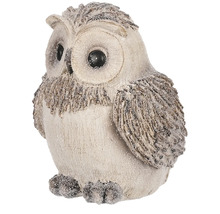 Dekoratívna soška sovy z umelého kameňa