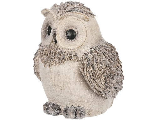 Dekoratívna soška sovy z umelého kameňa