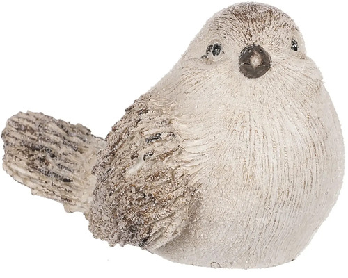 Vianočná figúrka vtáčik z polyresinu Dekoratívna figúrka vtáka