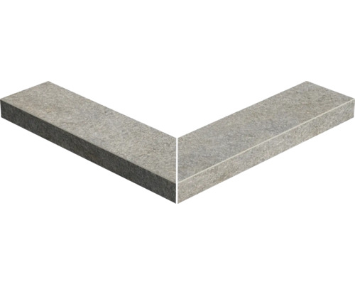 Bazénový lem LUSERNA 60x15x5 cm vonkajší roh 90° Rohový diel z kameňa