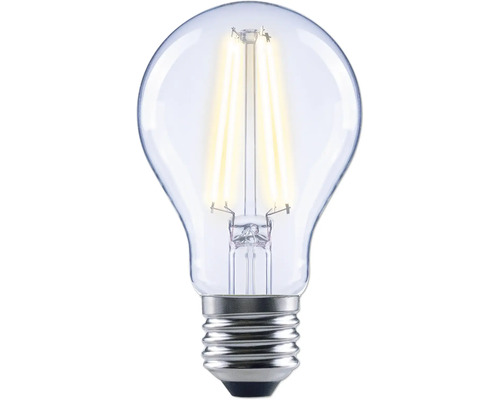 Číra LED žiarovka s päticou Edison