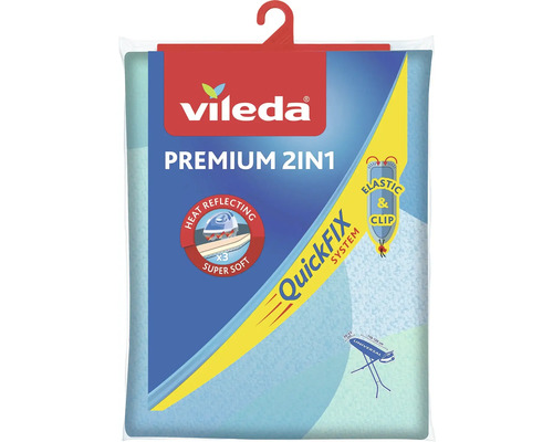 Balenie žehliacej dosky Vileda Premium 2v1 so systémom Quickfix