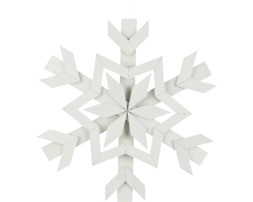 Dekoratívna drevená vločka