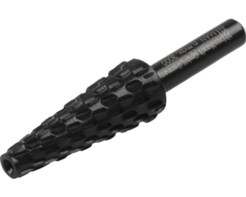 Profilová kužeľovitá rašpľa Wolfcraft Ø 5-12,5x35mm na plech a hliník