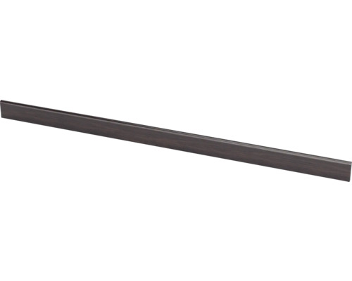 Bočnica kaskádovitá TOPSTEP FLEX 80x1800x17 mm DUB TMAVÝ Drevená ozdobná lišta