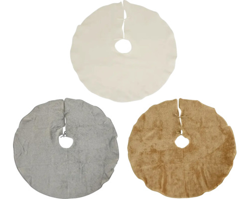 Dekoratívna podložka pod strom
1 cm biela Tri stromové deky na Vianoce