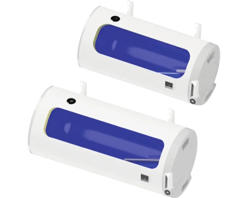 Dva ohrievače vody s priehľadom