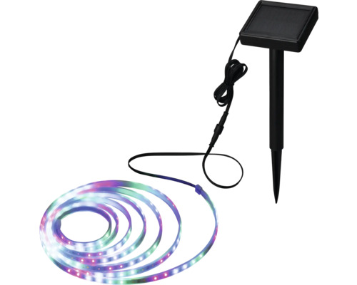 Solárna LED svetelná reťaz so zemným hrotom