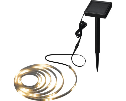 Solárny LED svetelný had s zemným hrotom