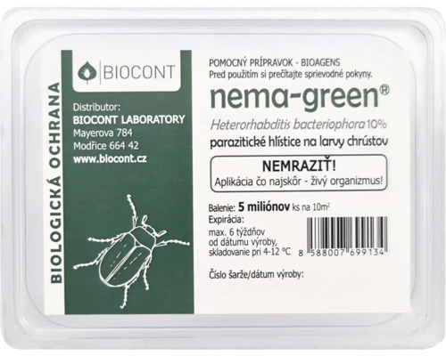 Nema-Green Heterorhabditis bacteriophora pre biologickú ochranu rastlín