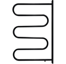 Elektrický sušiak na uteráky DUNAJ 58 x 86,5 cm 83 W čierna lesklá