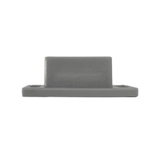 Sivá dverová zarážka na montáž na stenu