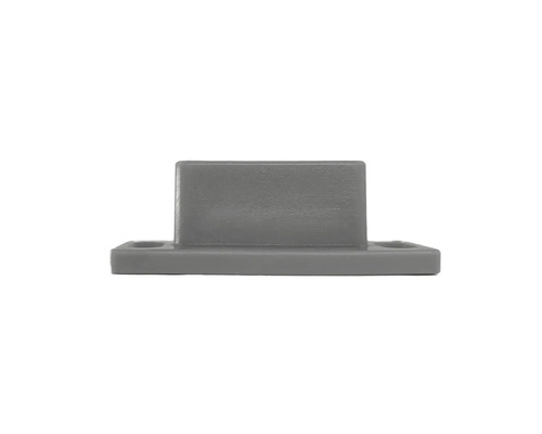 Sivá dverová zarážka na montáž na stenu