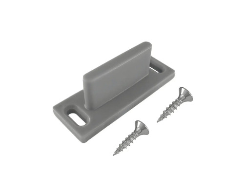 Vodiaci prvok posuvných dverí so skrutkami