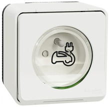 Zásuvka s ochranným kontaktom a symbolom pre elektromobil