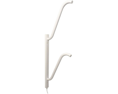 Elektrický sušiak na uteráky POPRAD 87 x 3 cm 83 W biela lesklá
