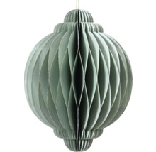 Papierová ozdoba v tvare gule na zavesenie