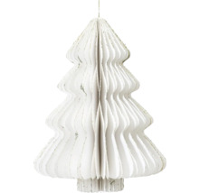 Papierový vianočný stromček na zavesenie