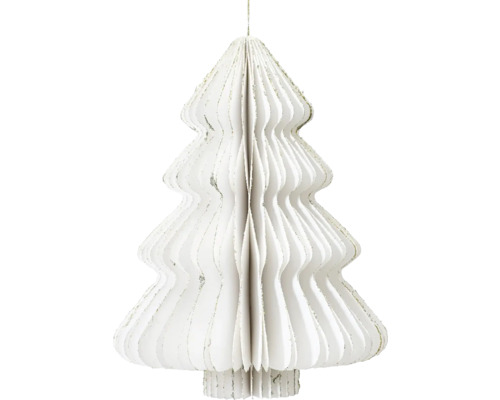 Papierový vianočný stromček na zavesenie