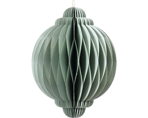 Dekoratívna papierová guľa na zavesenie