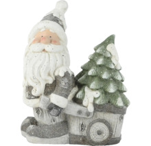 Dekoratívna figúrka Santa Clausa s vianočným stromčekom