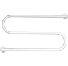 Elektrický sušiak na uteráky SLATINA 37 x 106 cm 83 W biela lesklá