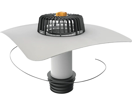 Strešný odtok s košom na lístie na odvodnenie strechy