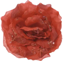 Dekoratívna ruža s ozdobnými prvkami