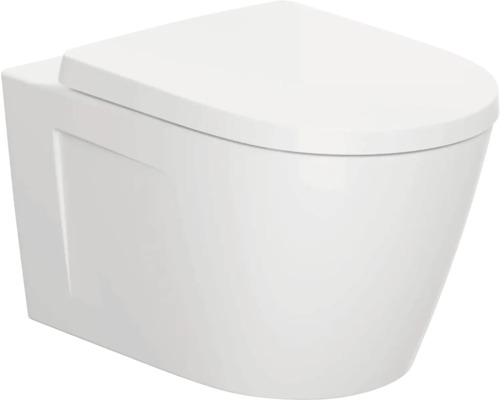 Závesné WC set Jika CUBITO bez splachovacieho kruhu H8204210000001 Závesné hlboké splachovacie WC s vekom