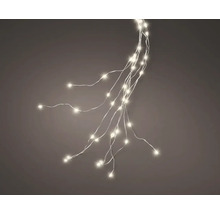 Dekoratívna svetelná reťaz s filigránovými prameňmi a LED svetlami