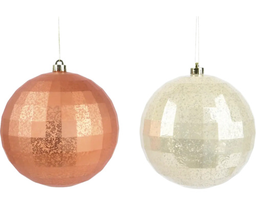 Dve vianočné gule na zavesenie