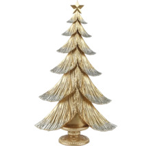 Ozdobný kovový vianočný stromček s hviezdou