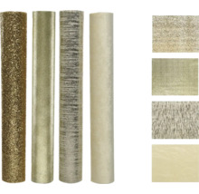 Rôzne role obrusového papiera s rôznymi textúrami