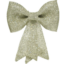 Ozdobná mašľa s trblietkami