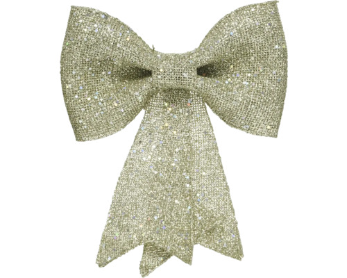 Ozdobná mašľa s trblietkami