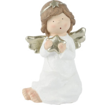 Ozdobný anjel strážny s hviezdou na vianočné obdobie