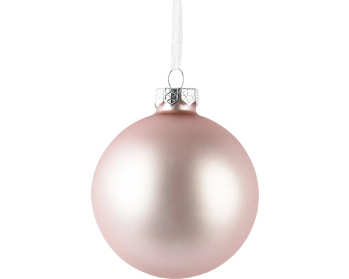 Sklenená vianočná guľa so závesom