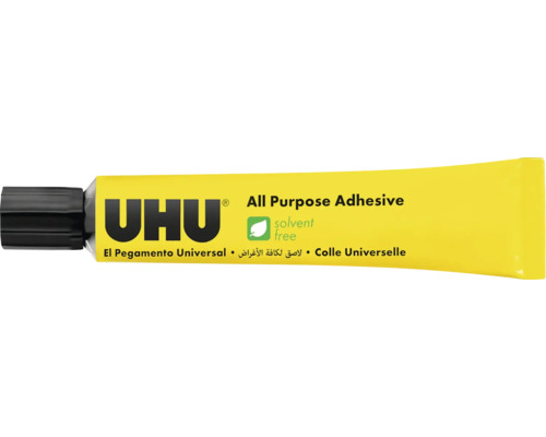 Univerzálne lepidlo UHU All Purpose bez rozpúšťadiel 20 ml Univerzálne lepidlo v tube UHU