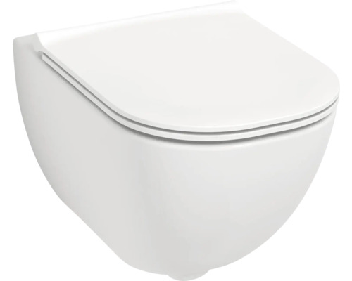 Závesné WC set Jika MIO-N bez splachovacieho kruhu H8217140000001 Závesné WC s vekom