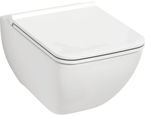 Závesné WC set Jika PURE bez splachovacieho kruhu H8204240000001 Závesné hlboké splachovacie WC s uzavretým WC sedadlom