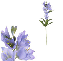 Umelá zvonkohra s kvetmi a listami