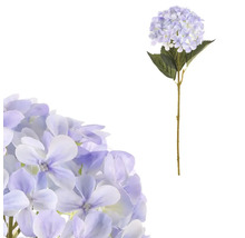 Umelá hortenzia s kvetom a listami