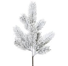 Umelá jedľová vetva so snehom