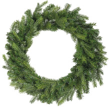 Vianočný dekoratívny veniec z jedľových vetiev